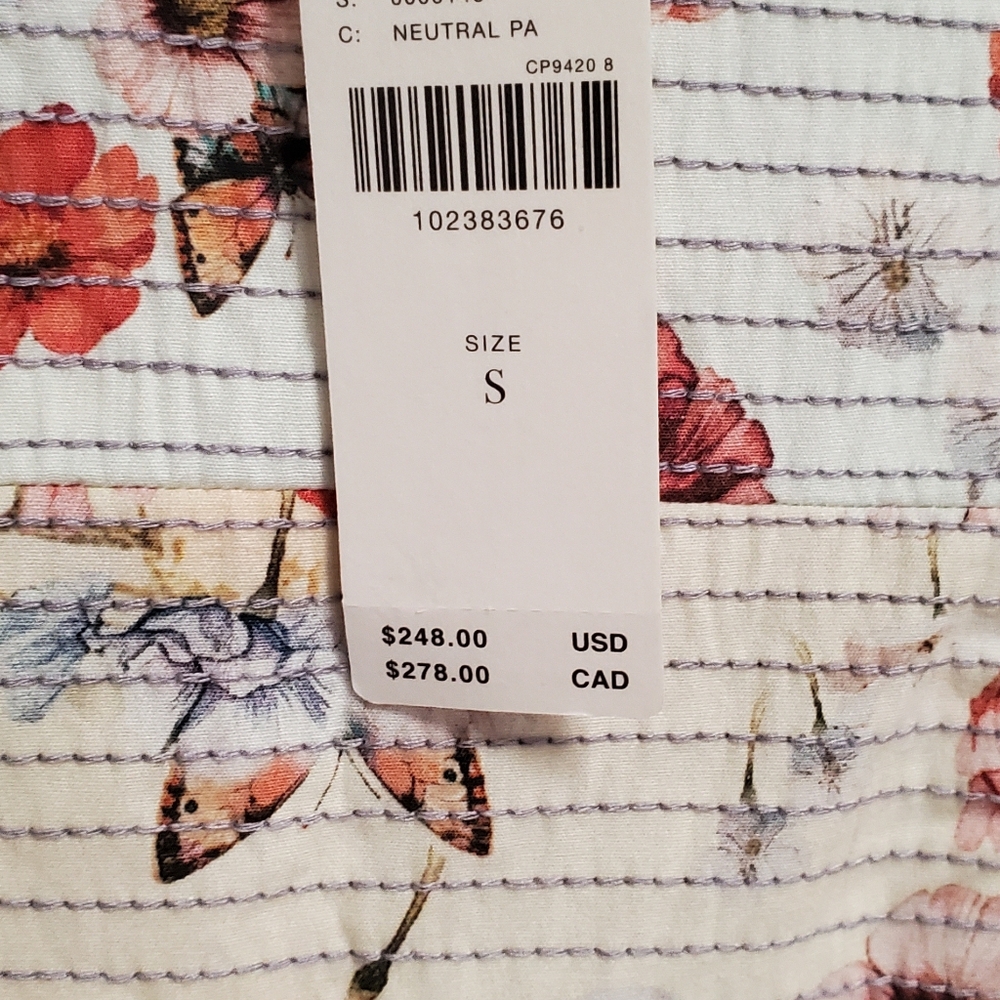 New with tags The Muse Basque-Waist Midi Dress AnthropologieSize : Small - Picture 6 of 9